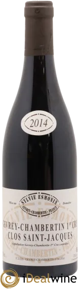 photo du vin Gevrey-Chambertin 1er Cru Clos Saint Jacques