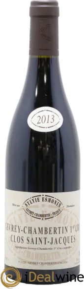 photo du vin Gevrey-Chambertin 1er Cru Clos Saint Jacques