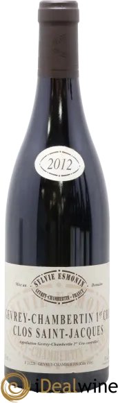 photo du vin Gevrey-Chambertin 1er Cru Clos Saint Jacques