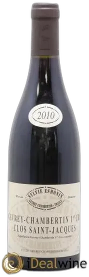 photo du vin Gevrey-Chambertin 1er Cru Clos Saint Jacques