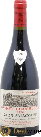 photos du vin Armand Rousseau Gevrey Chambertin Clos du Château Monopole