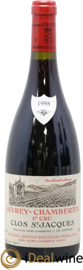 photos du vin Armand Rousseau Gevrey Chambertin Clos du Château Monopole
