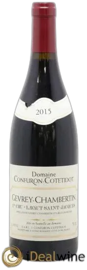 photo du vin Confuron Cotetidot Gevrey Chambertin 1er Cru Lavaut Saint Jacques