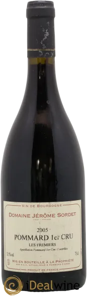 photo du vin Pommard 1er Cru Les Fremiers