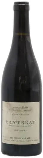 photo du vin Santenay Vieilles Vignes Lucien Muzard et Fils