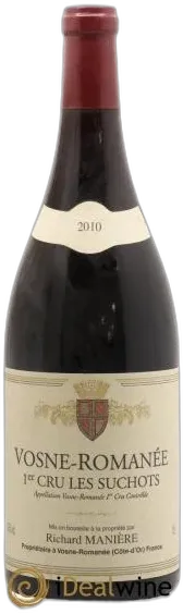 photo du vin Vosne-Romanee 1er Cru les Suchots