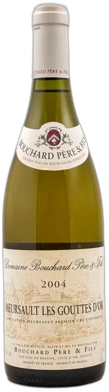illustration du vin Bouchard Pere et Fils, Meursault Premier Cru, les Gouttes d’or