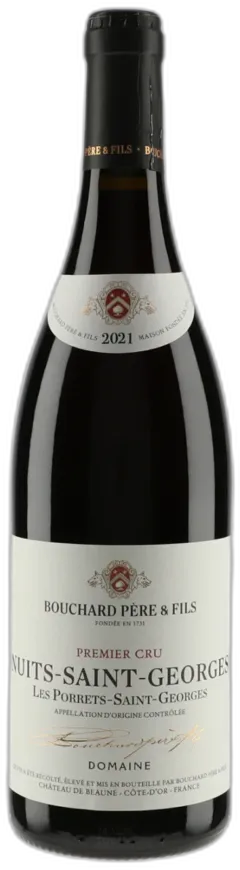 photo du vin Aoc Nuits-Saint-Georges 1er Cru les Porrets-Saint-Georges Maison Bouchard Père et Fils