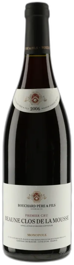 image du vin Bouchard Père et Fils Beaune Premier Cru Clos de la Mousse Rouge