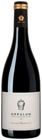 photo Vin Rouge Oppulum Arnaud de Villeneuve