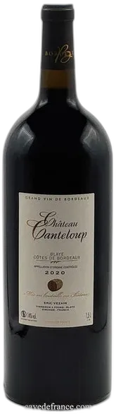photo Blaye Côtes de Bordeaux Château Canteloup Magnum