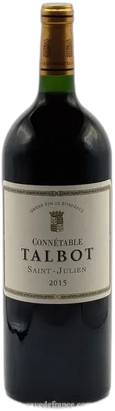 photo Château Talbot Connétable 2015 Magnum