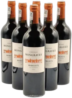photo Margaux Château Mongravey 2016 x 6