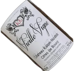 photo Côtes de Bourg Vieilles Vignes 2019