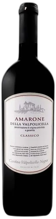 vue du vin Amarone Doc Rouge Cantina Valpolicella Negrar