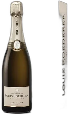 illustration du vin Brut Collection 244 Louis Roederer Aop Champagne Dans Son