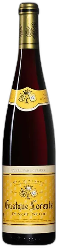 photo Pinot Noir Cuvée Particulière 2017 Domaine Gustave Lorentz Aop Alsace