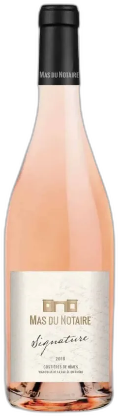 photo Signature Rosé Mas du Notaire Aop Costières de Nîmes