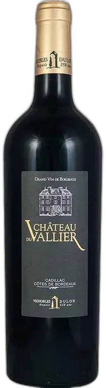 photo Château du Vallier Cadillac Côtes-de-Bordeaux 2018 Rouge