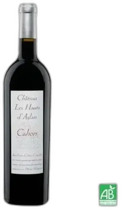photo Château les Hauts d’Aglan Cahors Cuvée a Bio Malbec 2021 Rouge