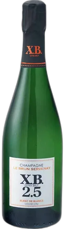 photo Champagne le Brun Servenay Cuvée X.b 2 5 Blanc de Blancs nv