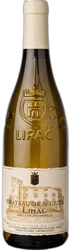 photo Château de Ségriès Lirac Rhône 2023 Blanc