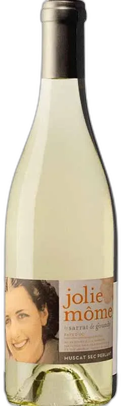 photo Sarrat de Goundy Jolie Môme Muscat Sec Perlant Vin de Pays d’oc 2024 Blanc