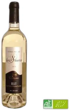 vue du vin Domaine de la Source Aop Bellet Blanc