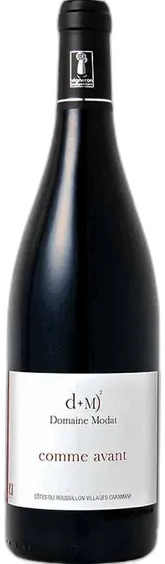 photo Domaine Modat Comme Avant Côtes du Roussillon 2018 Rouge