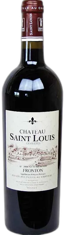 image du vin Château Saint Louis Tradition Fronton Rouge