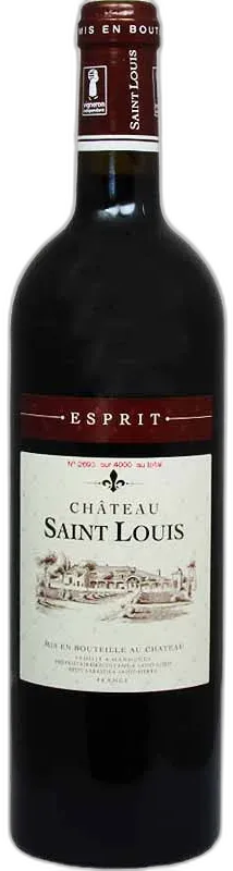 image du vin Château Saint Louis l’Esprit Fronton 2018 Rouge