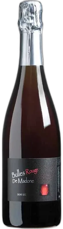 photo du vin les Vins de la Madone de Gilles Bonnefoy Bulles Rouge Vin Pétillant Sec Rouge