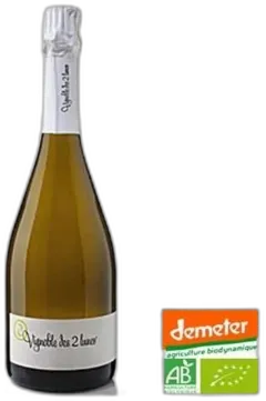 photo du vin Vignoble des 2 Lunes Clair 2 Lune Crémant Blanc de Noir Blanc