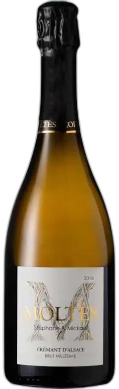 photo du vin Domaine Moltès et Fils Crémant d’Alsace Millésimé Bio Blanc