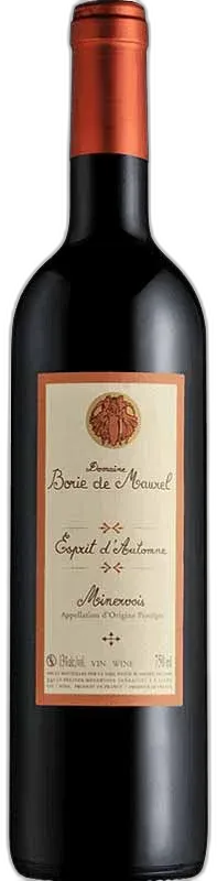 photo Esprit d’Automne Borie de Maurel Minervois 2023 Rouge Bio