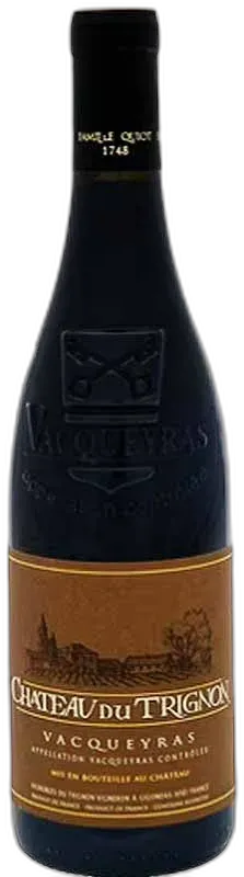 photo Château du Trignon Vacqueyras 2016 Rouge