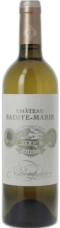 photo du vin Château Sainte Marie Madlys Entre-Deux-Mers Blanc