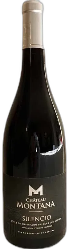 photo Château Montana Silencio Côtes du Roussillon Villages 2022 Rouge