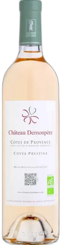 image du vin Château Demonpère Cuvée Prestige Aop Côtes de Provence 2024 Rosé