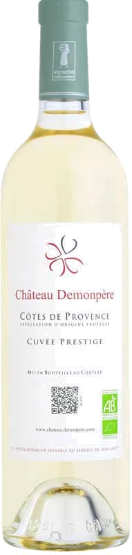 photo Château Demonpère Cuvée Prestige Aop Côtes de Provence 2024 Blanc