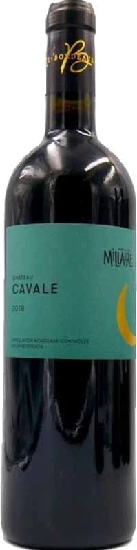 photo Domaine Jean-Yves Millaire Château Cavale Bordeaux 2021 Rouge