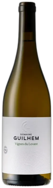 vue du vin Château Guilhem Vignes du Levant Igp P. Cathare Blanc