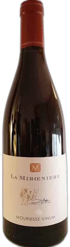 photo du vin Domaine Mouriesse Vinum la Mirœnière Igp Gard 2022 Rouge