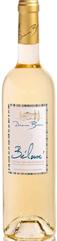 photo Domaines Bunan Bélouvé Aop Côtes de Provence 2022 Blanc