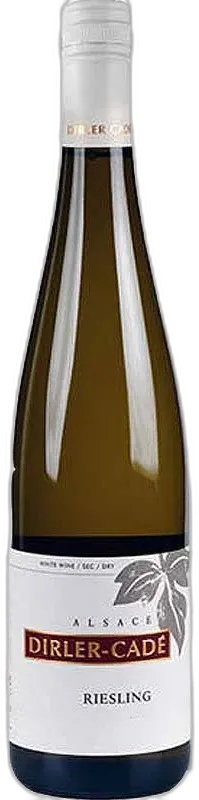 vue du vin Dirler-Cadé Riesling Sec Alsace Blanc