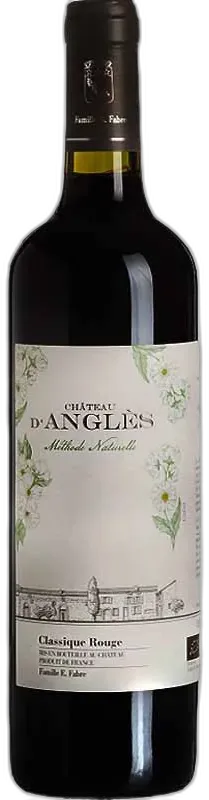 photo Château d’Anglès Classique Rouge Nature la Clape 2023 Rouge