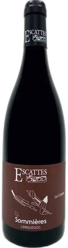 photo du vin Domaine de l’Escattes la Combe Languedoc Sommières 2019 Rouge