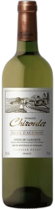 capture du vin Soleil d’Automne 2024 Domaine Chiroulet