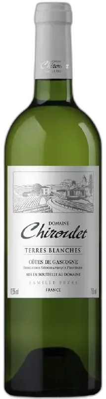 photo du vin les Terres Blanches 2023 Domaine Chiroulet