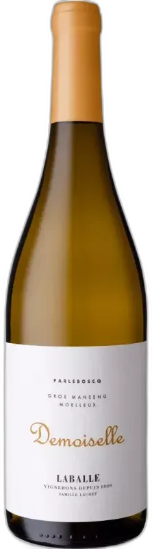 image du vin la Demoiselle de Laballe Gros Manseng, Igp Cotes de Gascogne, France